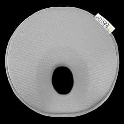 Ергономічний підголовник білий, подушечка для новонародженого BBluv Pilö, сірий (B0120)