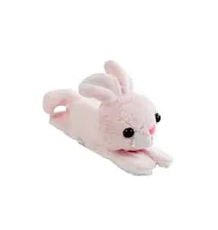 М'яка іграшка-браслет M 17710 "Звірятко", рухає хвостом, USB-кабель, у пакеті (6900077177107) Заєць Вид 2