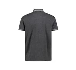 Поло CMP Man Polo Polyester-stretch Grey/White S (1097-34D5987-U901 46) - мініатюра 2