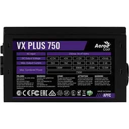 Блок живлення AeroCool VX Plus 750 (ACPN-VS75AEY.11) [140629] - мініатюра 5