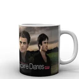 Кружка GeekLand The Vampire Diaries Стефан и Дэймон VD.002.09 330 мл белая