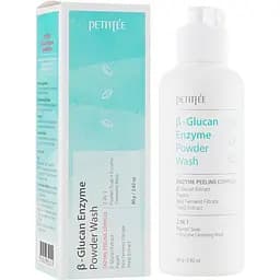 Очищальна ензимна пудра Petitfee Beta-Glucan Enzyme Powder Wash, 80 г - мініатюра 2