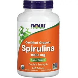 Натуральна добавка GNC Earth Genius Spirulina 100 капсул
