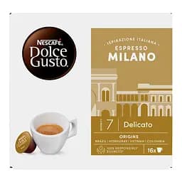 Набір кави в капсулах Nescafe Dolce Gusto Espresso Milano 48 шт. 298 г (3 пак. x 16 шт. 99.2 г) - мініатюра 7