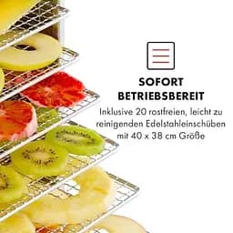 Дегідрататор Klarstein Master Jerky 300 (10034544) - мініатюра 6
