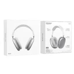 Навушники Borofone BO22 Elegant BT headphones бездротові накладні сріблясті - мініатюра 3
