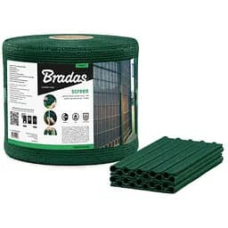 Лента для забора Bradas 19 см х 36 м 200г/м.кв + клипсы 20 шт TOB2001936GR 