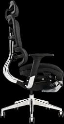 Офісне крісло GT Racer чорне (X-802L Black (W-21 B-41)) - мініатюра 4