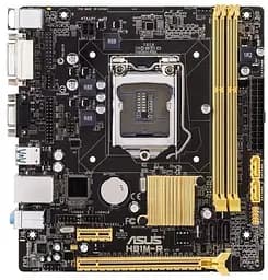 Материнская плата ASUS H81M-R (H81M-R) (Socket 1150, Intel H81, Micro-ATX) Б/у