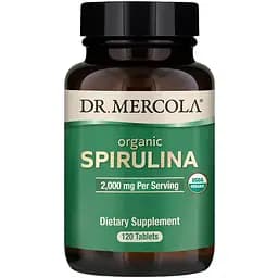 Спіруліна Dr. Mercola 2000 мг 120 таблеток