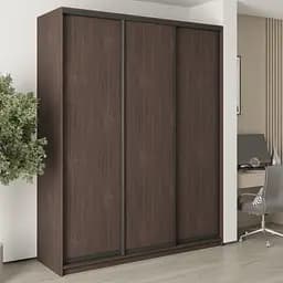 Шафа-купе тридверна MebelStar Комбо BG 3ДСП 190x60x240 см Дуб рістрето (MBS-9539)