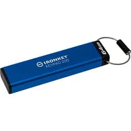 USB флеш-накопичувач Kingston IronKey Keypad 200 64GB USB-A 3.2 Gen 1 Blue [IKKP200/64GB] [101156] - мініатюра 3