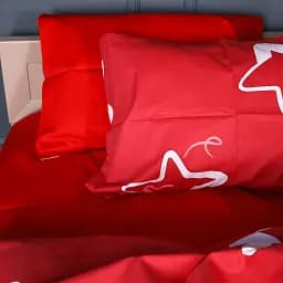 Наволочка MirSon Сатин Scarlet Star 60х60 см (2200013051152)