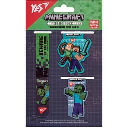 Набір закладинок магнітних Yes Minecraft 30 шт. (708347)
