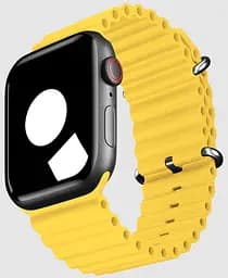 Ремінець Ocean Band для Apple Watch 42/44/45/49mm Yellow [76037] - мініатюра 2