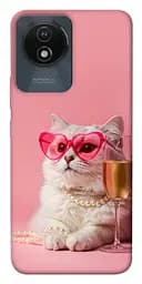 Чохол Demsky Pinky cat для Vivo Y02