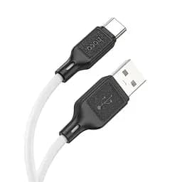 Кабель Hoco X90 USB для Type-C 1 м білий