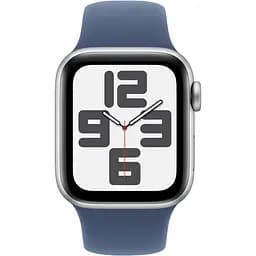 Смарт-годинник Apple Watch SE 2 GPS 40mm Silver Aluminium Case with Denim Sport Band S/M 2024 [MXEC3] [123340] - мініатюра 2