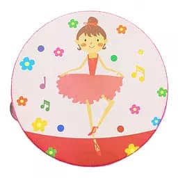 Деревянная игрушка Бубен MD 0367 15 см Балерина