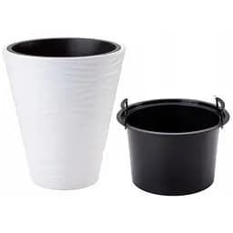 Горщик для квітів Form-Plastic Sahara-35 21 л білий (2721-011)