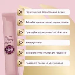 Ласощі для котів Delickcious Курка з додаванням ананасу 4 х 15 г (4820269141629) - мініатюра 4