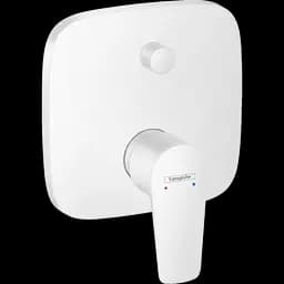 Змішувач Hansgrohe Talis E прихованого монтажу для ванни/душу Matt White 71745700, Білий матовий