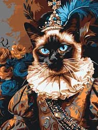 Набір для розпису по номерах Стиль ренесансу, 30x40 см, КНО6633