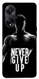 Чохол Demsky Never give up для Oppo A58 4G