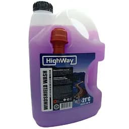 Омивач скла HighWay -21 °C Зимовий фіолетовий 4 л
