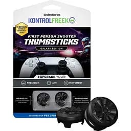 Накладки на стики KontrolFreek Galaxy 2-pack для PS4/PS5 Black (6200-PS5) [105071]
