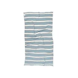 Рушник Lotus Home - Milana muslin beige-lead blue 80x160 - мініатюра 2
