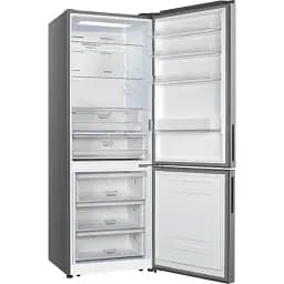Холодильник Gorenje з нижн. мороз. камерою висота 200 см глибина 70 см 347(109) л А++ NF дисплей інвертор нерж. - мініатюра 4