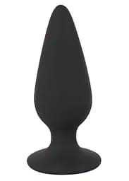 Анальна пробка Orion Black Velvets Heavy Plug Small 7.8 см (чорний)