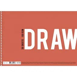 Альбом Muse Drawing на спіралі A4 30 аркушів в асортименті (PB-SC-030-300)