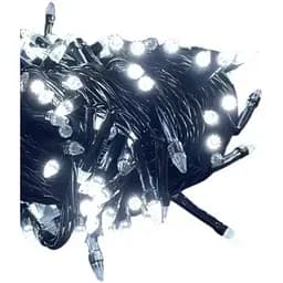 Світлодіодна гірлянда Конус на 120 LED гірлянда 8 режимів від мережі для приміщення та вулиці під накриттям 3 м на 0.6 м Біла