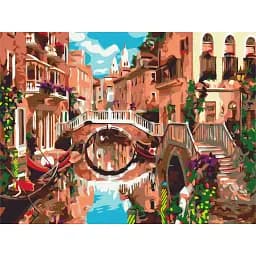 Картина по номерам Brushme Мост через канал 30x40 см