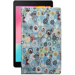 Чохол StatusCASE з екошкіри для планшету Samsung Galaxy Tab A8.0 2019 (T290) Кола-кольорові