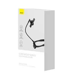 Тримач на шию/стіл Baseus Comfort Joy Series Neck Phone Holder чорний LUGB000001 - мініатюра 6
