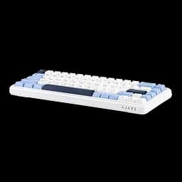 Ігрова дротова магнітна клавіатура AJAZZ AK680 MAX / RGB / Magnetic Switch / 8К / White Blue - мініатюра 3
