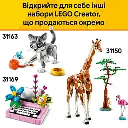 Конструктор LEGO Creator Дикі тварини сімейство панд 626 деталей (31165) - мініатюра 15