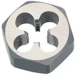 Плашка шестигранна M 10х1.5, HSS, DIN 382, ​​27 x 11 мм VOLKEL 27146
