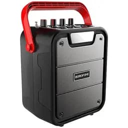 Портативна акустика Borofone BP7 Cool karaoke BT speaker 10W караоке з мікрофоном бездротова чорна