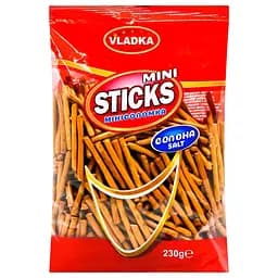 Соломка солона Vladka mini sticks 230г