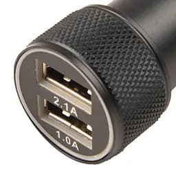 Автомобільний зарядний пристрій від прикурювача USB 2.1А та 1.0А (8789) - мініатюра 3