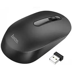 Комп'ютерна миша Hoco GM14 Platinum 2.4G business wireless mouse чорний