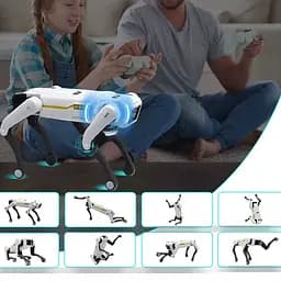 Інтерактивний робот-собака, пульт, на акумуляторі, Smart Dog / Собака робот на радіокеруванні - мініатюра 7