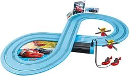 Гоночна траса дитяча First Disney Pixar Cars – 2,4 м героями мультфільму "Тачки" - мініатюра 2