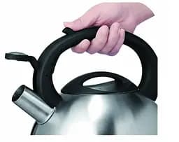 Чайник Tefal зі свистком 2.5 л нержавіюча сталь сталевий чорний - мініатюра 3