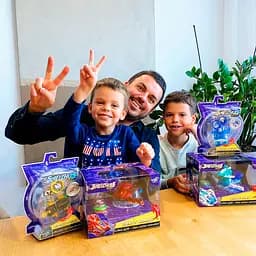 Машинка-трансформер Screechers Wild S3 L1 Роківульф (EU682103) - мініатюра 10