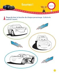 Je joue et j'apprends Cars TPS-PS - мініатюра 4